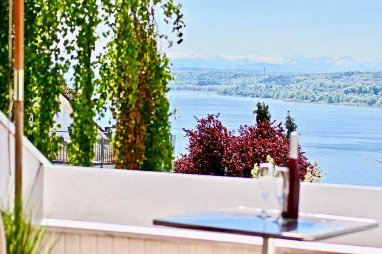 Ferienwohnung Mit Seeblick Und Dachterrasse In Ueberlingen Eksteriør bilde