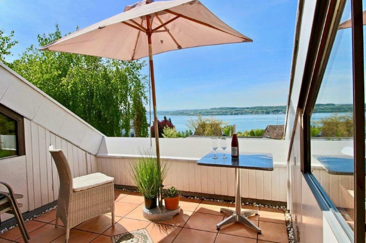 Ferienwohnung Mit Seeblick Und Dachterrasse In Ueberlingen Eksteriør bilde